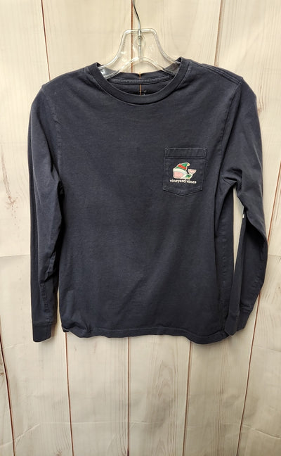 Vineyard Vines Boy's Size 12/14 Navy Shirt