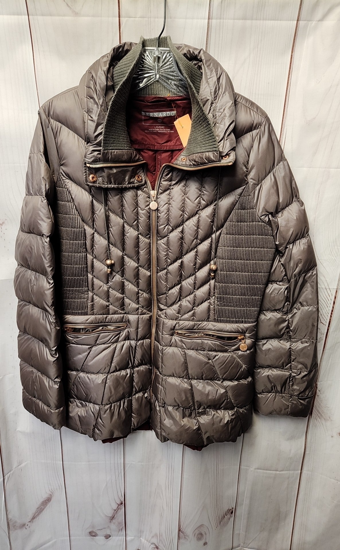 Bernardo Women's Size L Gray Jacket