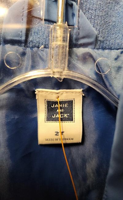 Janie & Jack Boy's Size 2 Blue Jacket