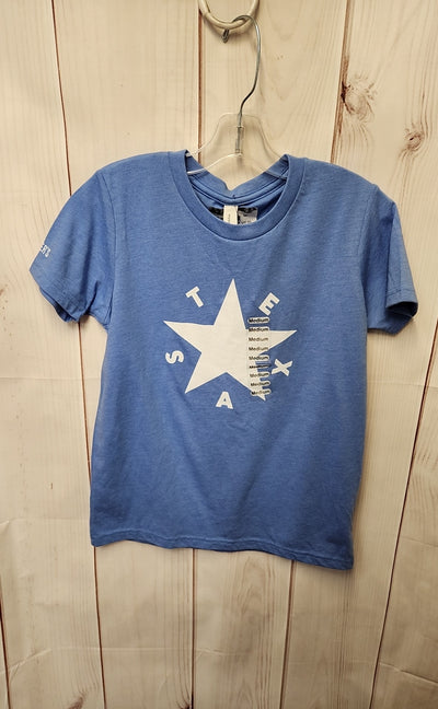 NWT Bella+Canvas Boy's Size 10/12 Blue Shirt
