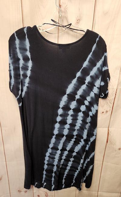 Blue Curl Beachwear Women's Size M Blue Dress Coverup