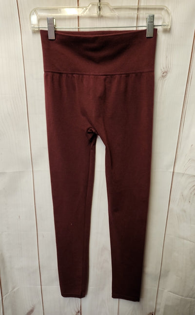 ShoSho Women's Size S/M Maroon Leggings