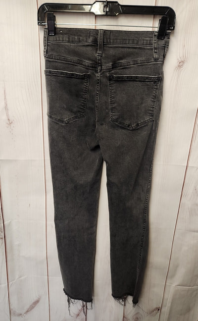 Madewell Women's Size 23 (000) Black Jeans Stovepipe