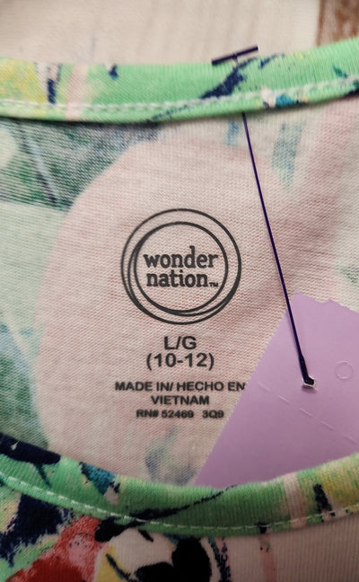 Wonder Nation Girl's Size 10/12 Green Dress