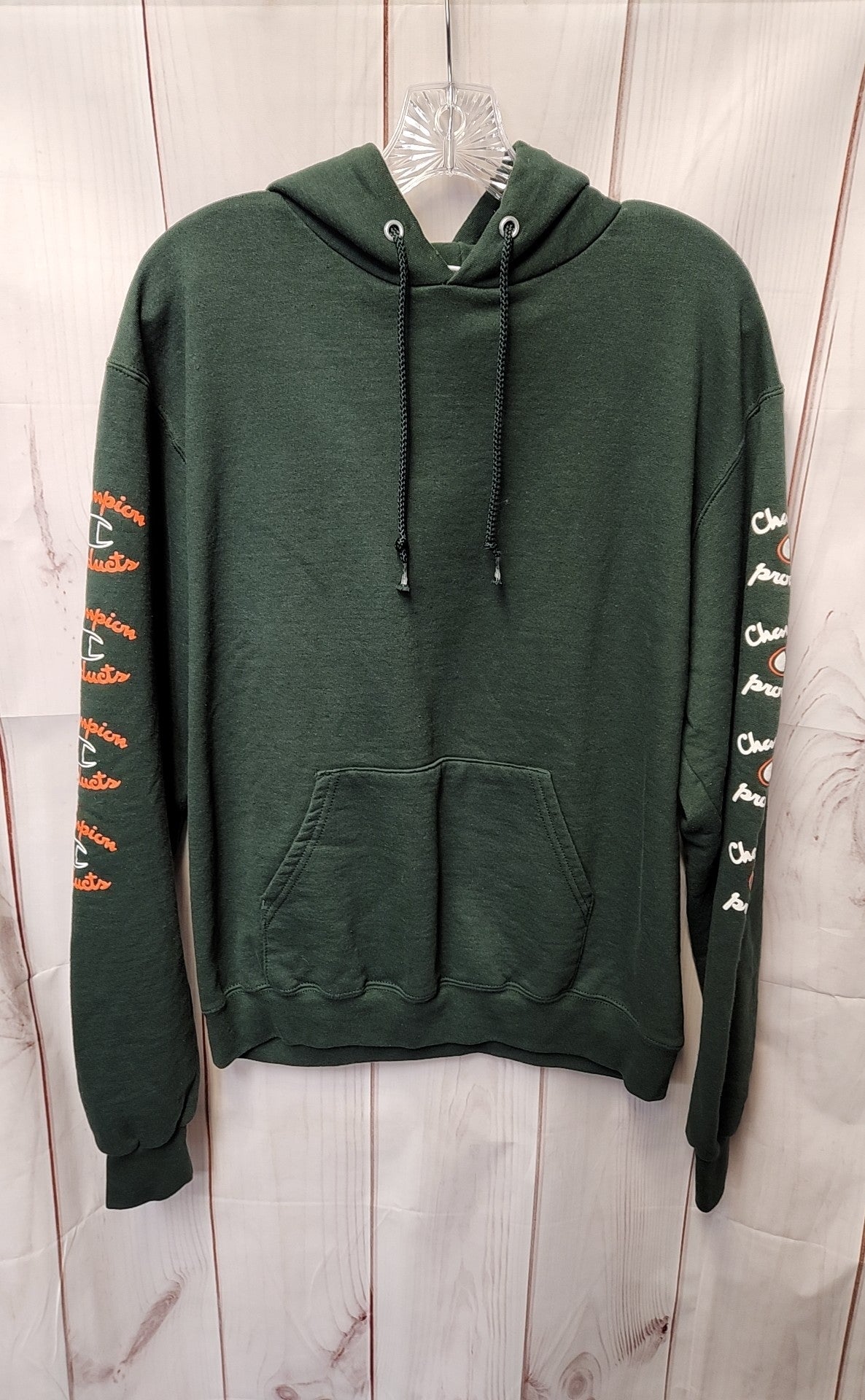 Champion Men's Size M Green Sweatshirt