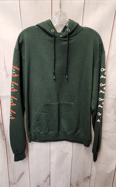 Champion Men's Size M Green Sweatshirt