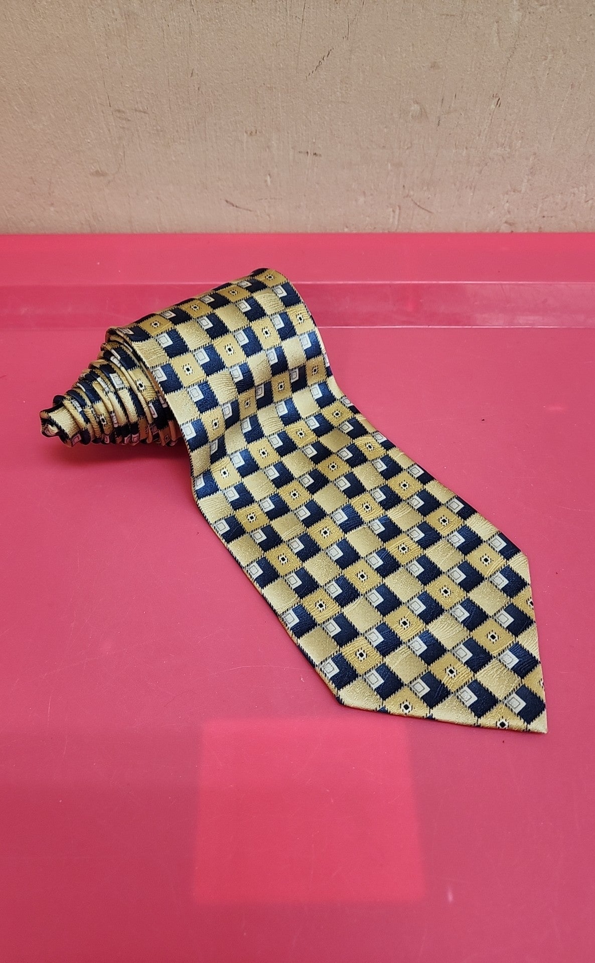 Pierre Cardin Yellow Necktie