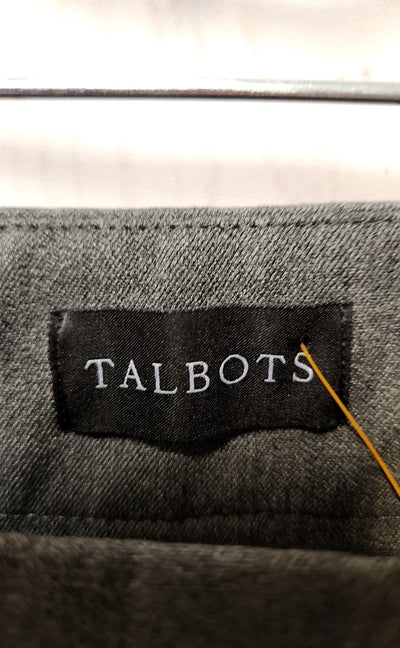 Talbots Women's Size 14 Gray Pants Refined Bi-Stretch Pant