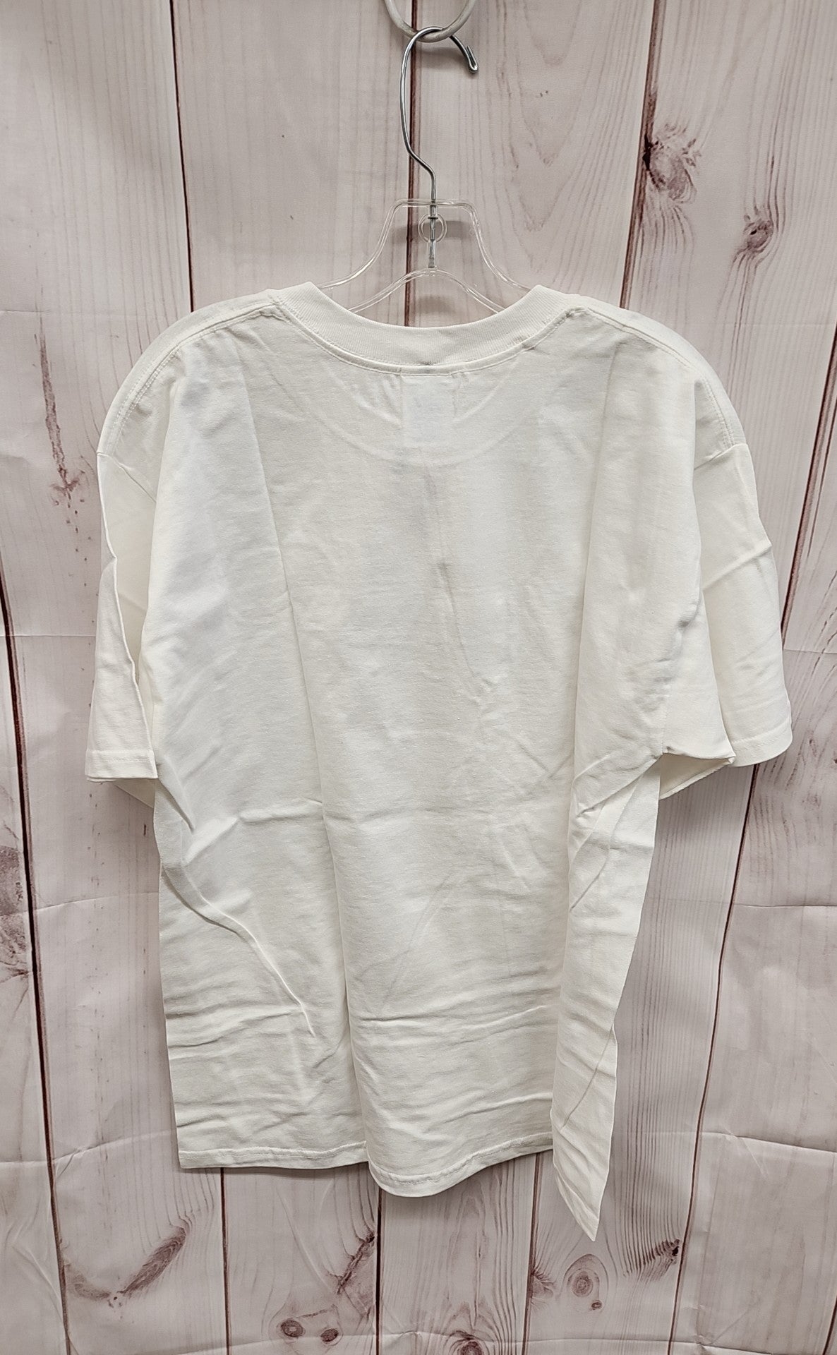 Gildan Men's Size L White Shirt