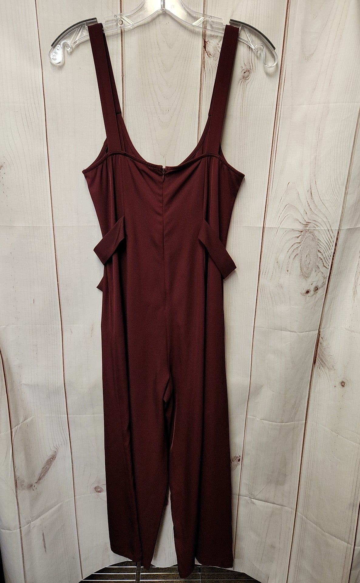 Silence & Noise Women's Size S Maroon Jumpsuit