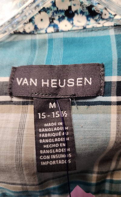 Van Heusen Men's Size M Blue Shirt