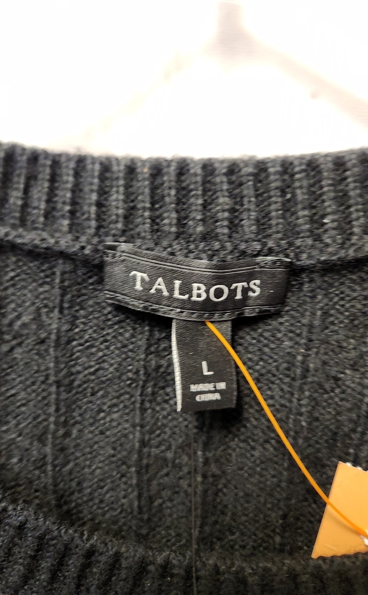 NWT Talbots Women's Size L Black Sweater