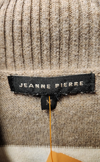 Jeanne Pierre Women's Size M Brown Sweater