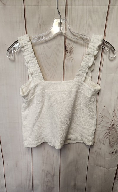 Madewell Women's Size XS White Sleeveless Top
