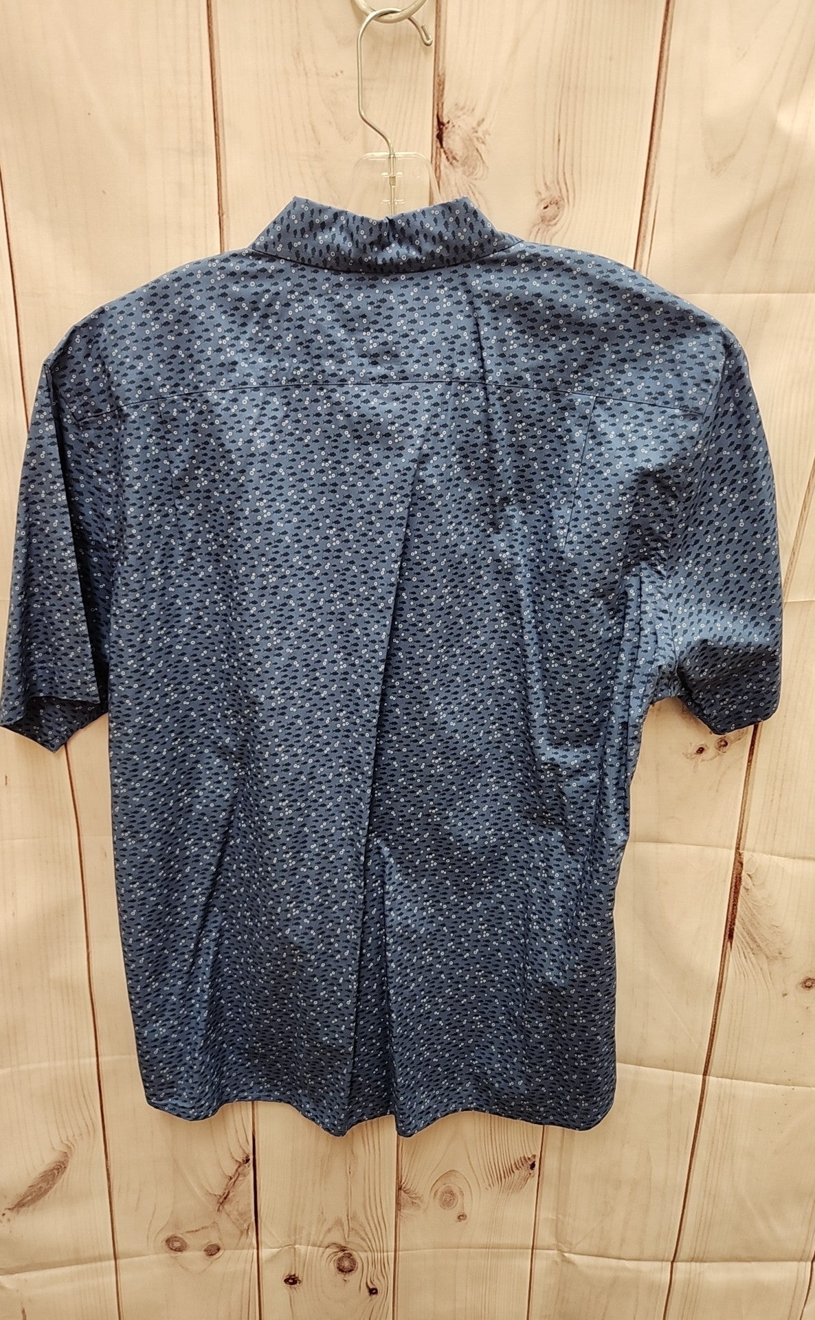 Southern Tide Men's Size L Blue Shirt Button Trim Fit 100% Cotton