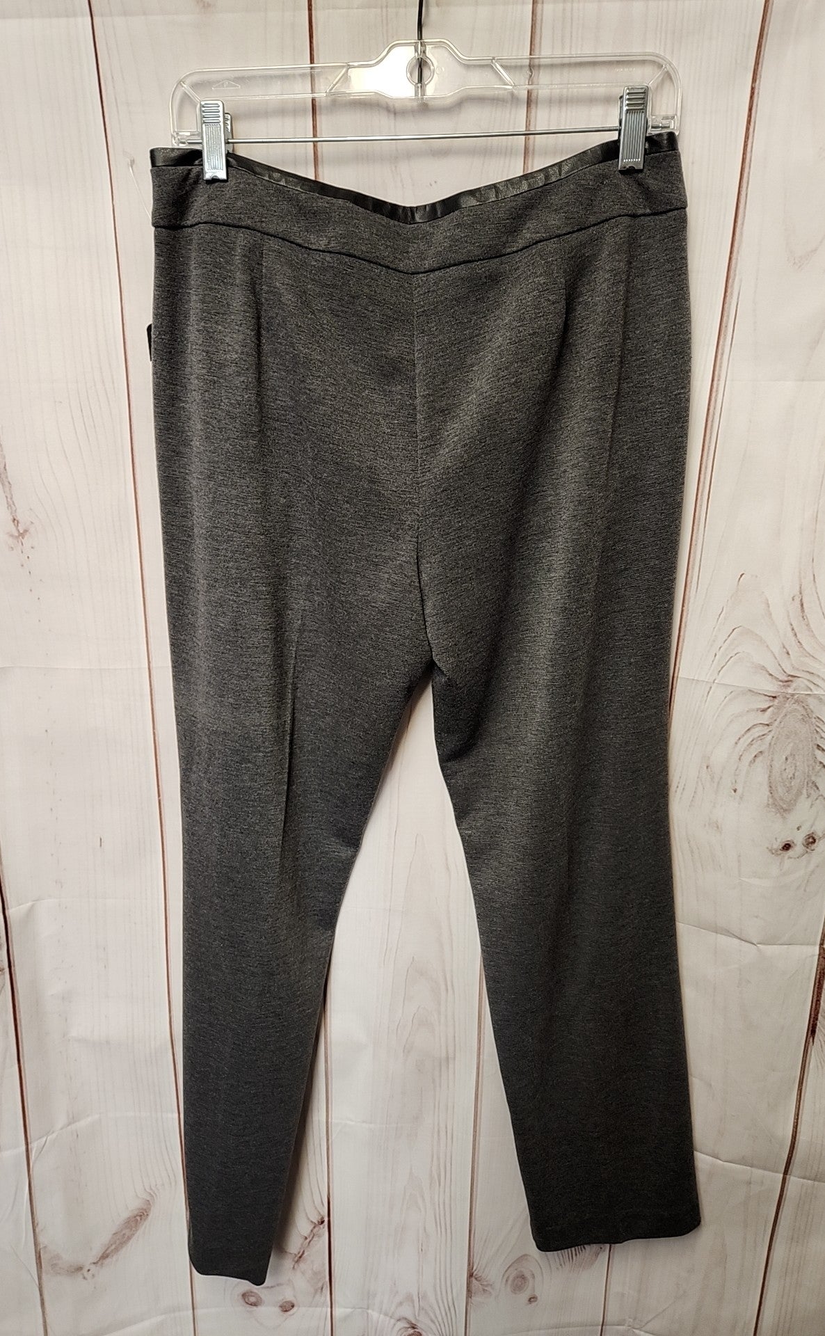NWT Larry Levine Women's Size 10 Gray Pants