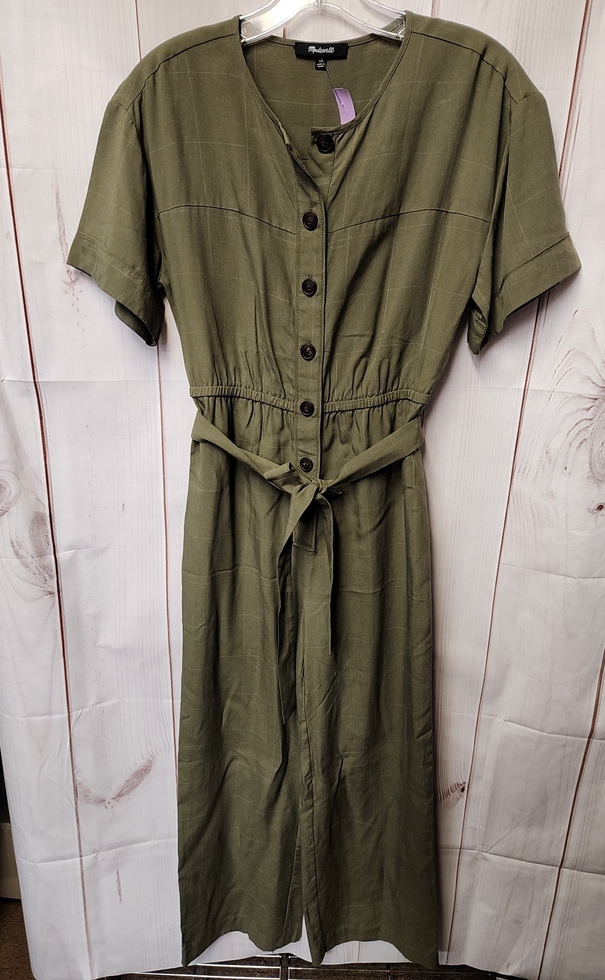 Madewell Women's Size XS Olive Green Jumpsuit