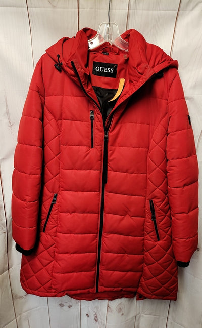 Guess Women's Size XL Red Coat