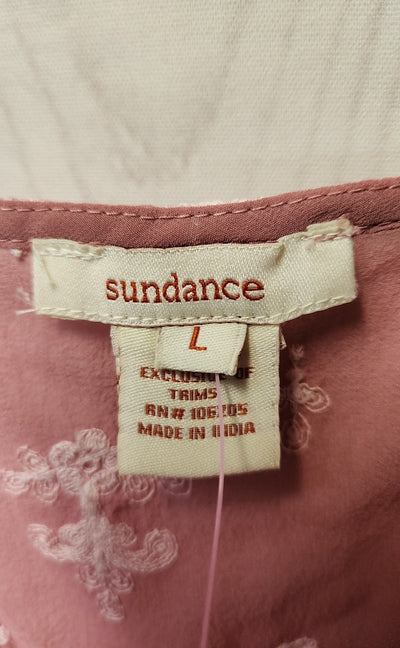Sundance Women's Size L Pink Sleeveless Top