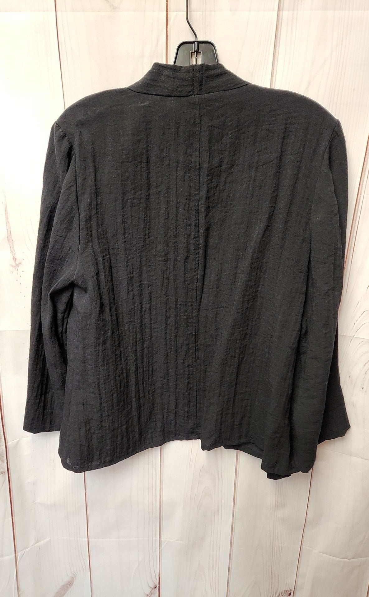 Chico's Women's Size 1 = US M Black Cardigan