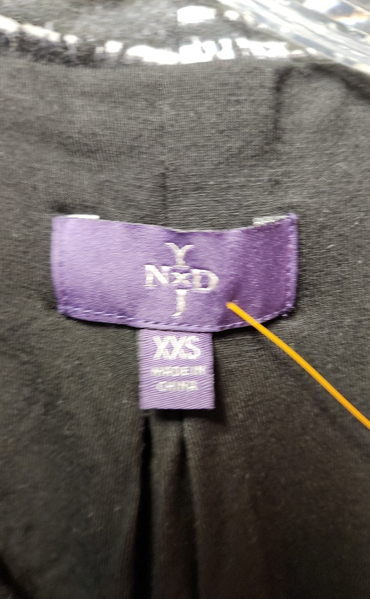 NYDJ Women's Size XXS Black Jacket