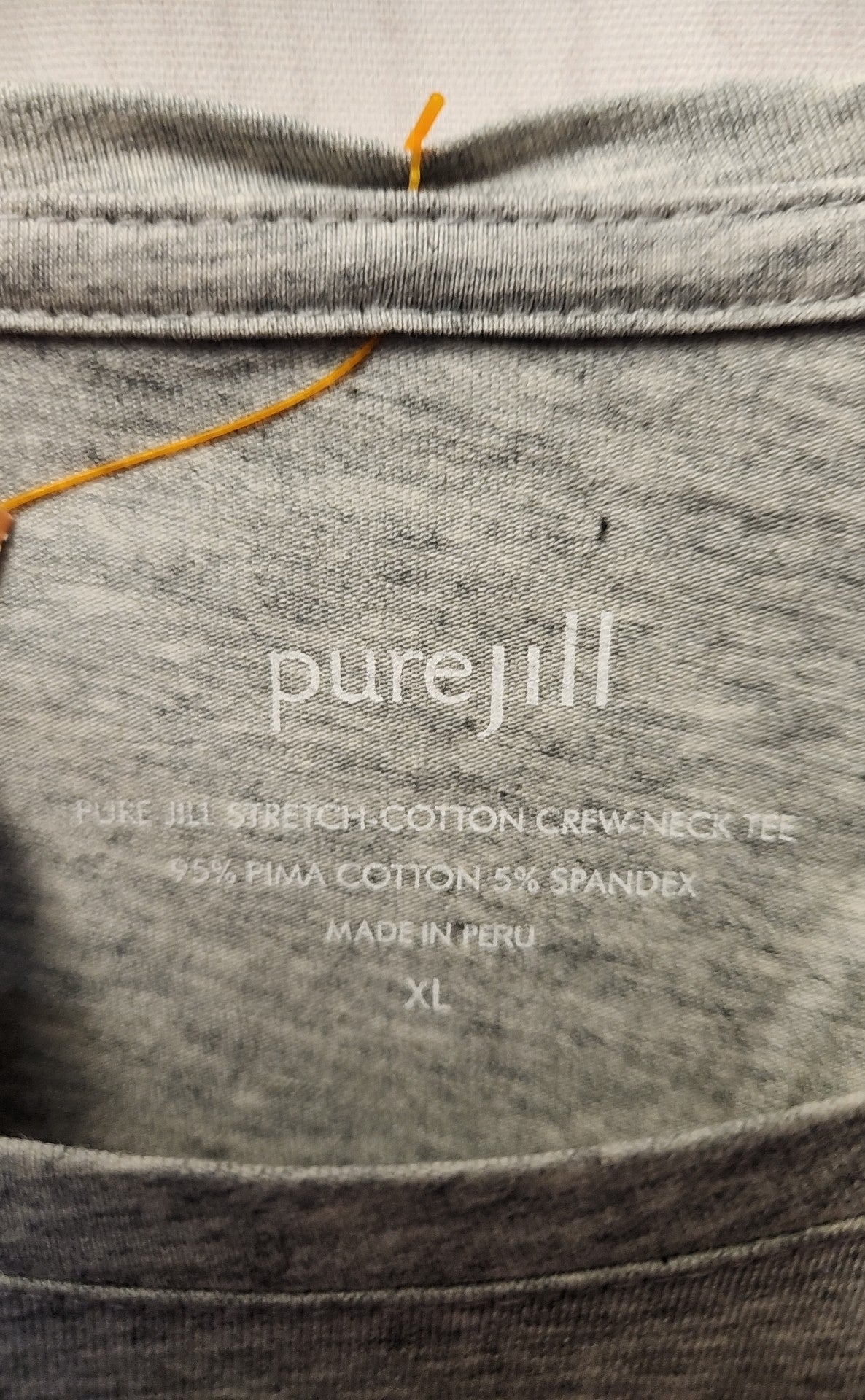 Pure Jill Women's Size XL Gray Long Sleeve Top