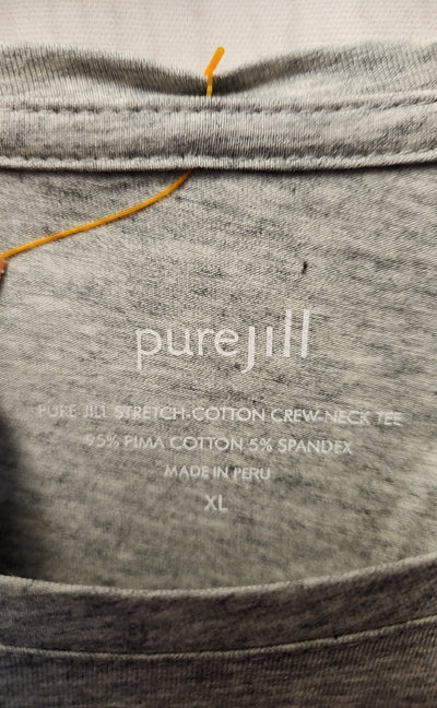 Pure Jill Women's Size XL Gray Long Sleeve Top