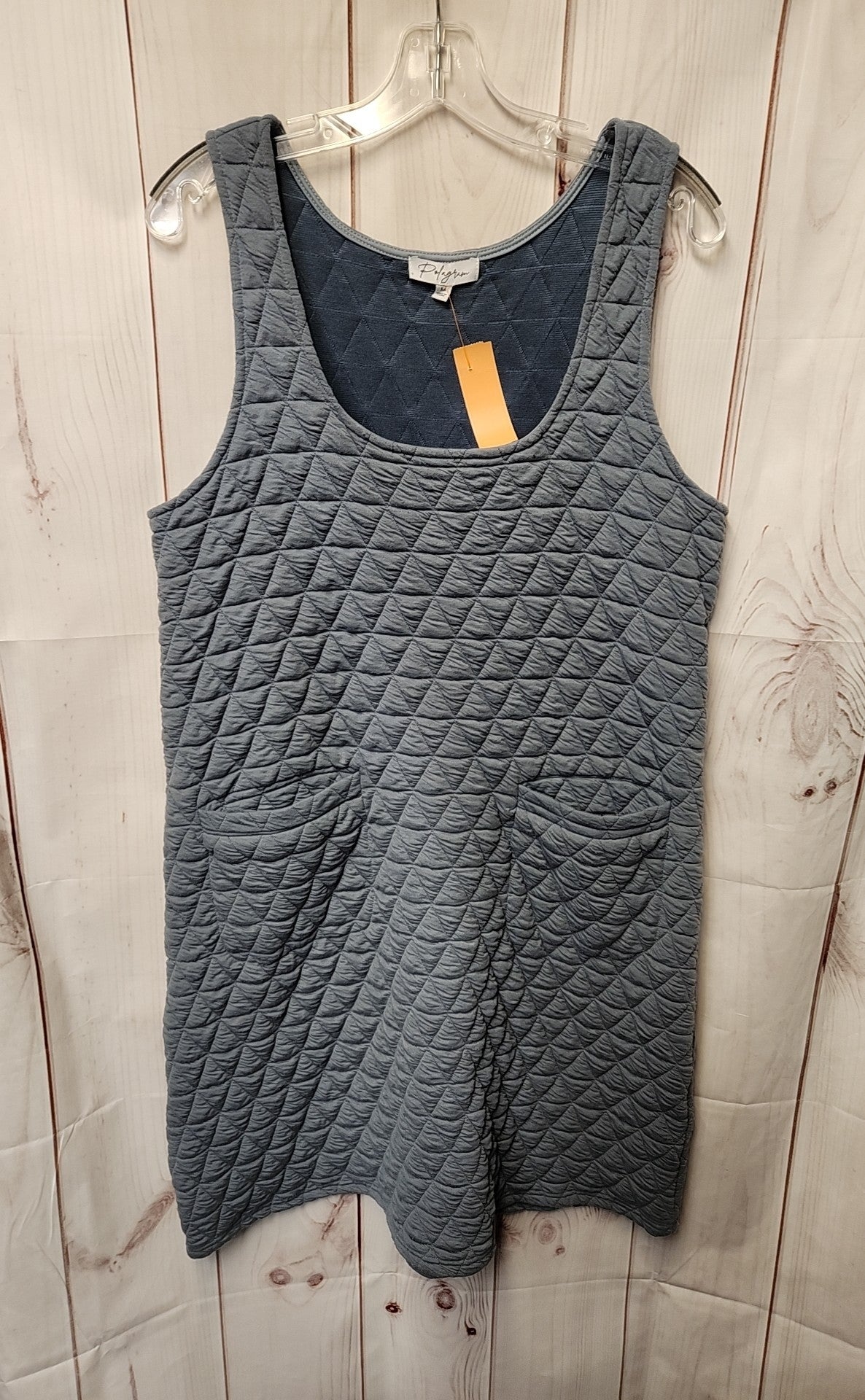 Polagram Women's Size M Blue Quilted Dress