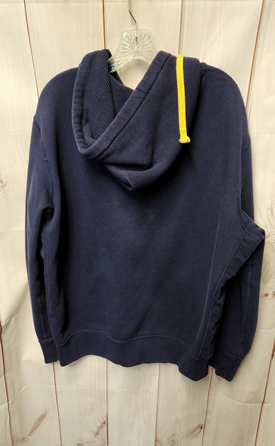Polo by Ralph Lauren Men's Size XL Navy Full Zip Hooded Sweatshirt
