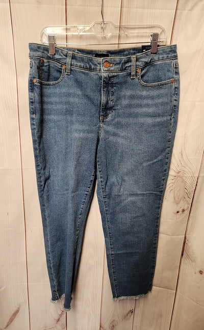 NWT Talbots Women's Size 12 Slim Ankle Blue Jeans