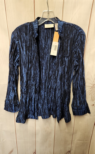 Chico's Women's Size 0 = US S Blue Cardigan