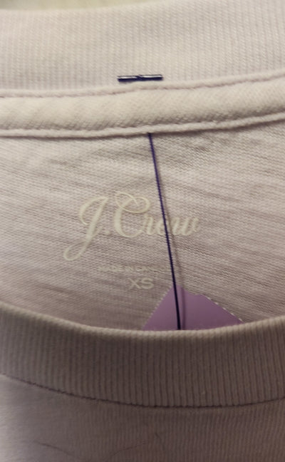 J Crew Women's Size XS Lavender Floral Short Sleeve Top