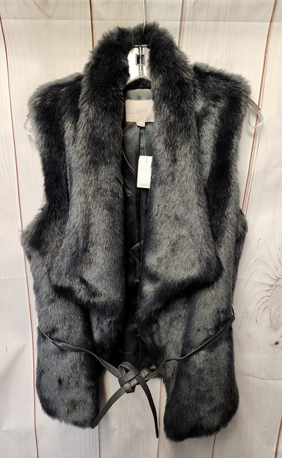 NWT Loft Women's Size XS/S Gray Vest