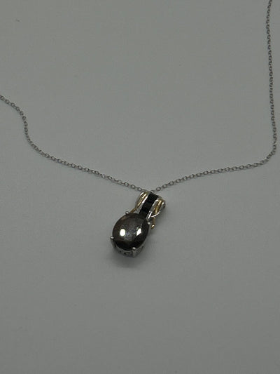 Sterling Brown .925 Sterling Silver Necklace