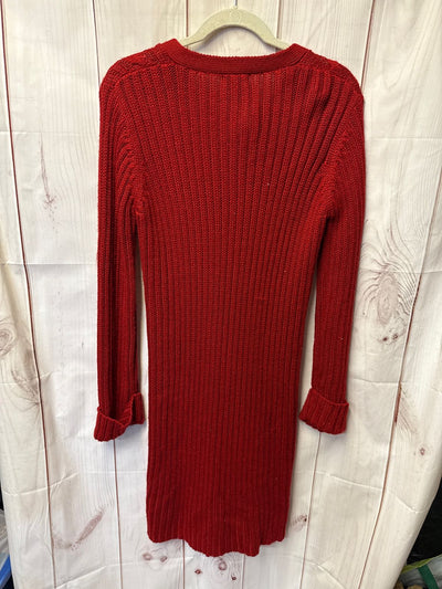 Willi Smith Women's Size M Red Cardigan