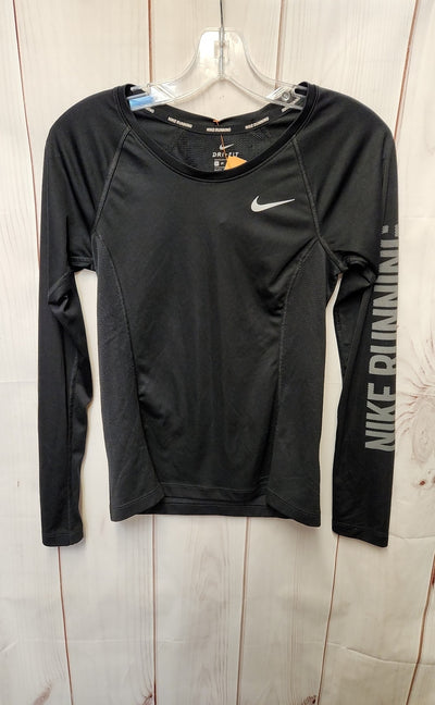 Nike Women's Size XS Black Long Sleeve Top