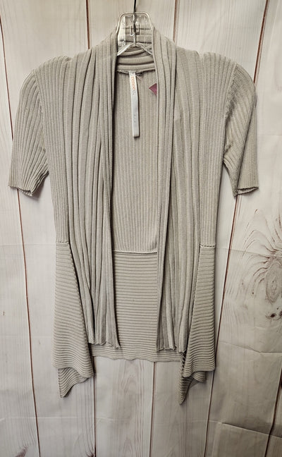 Reneec. Women's Size S Beige Cardigan
