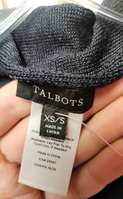 Talbots Women's Size XS/S Navy Cardigan