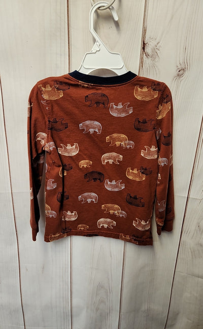 Carters Boy's Size 4 Brown Shirt