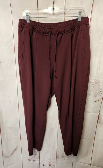 Old Navy Women's Size L Petite Maroon Pants