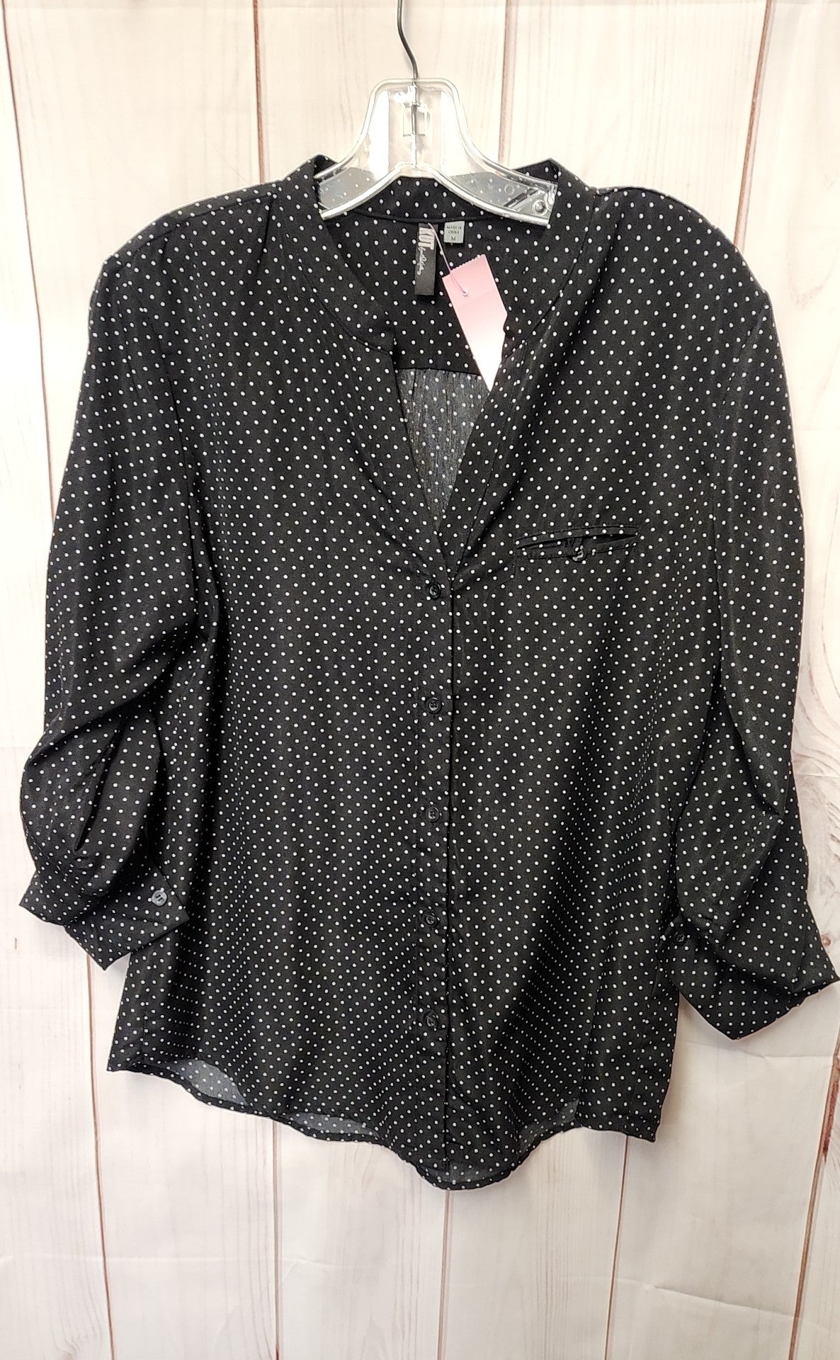 Kut from the Kloth Women's Size M Black Long Sleeve Top
