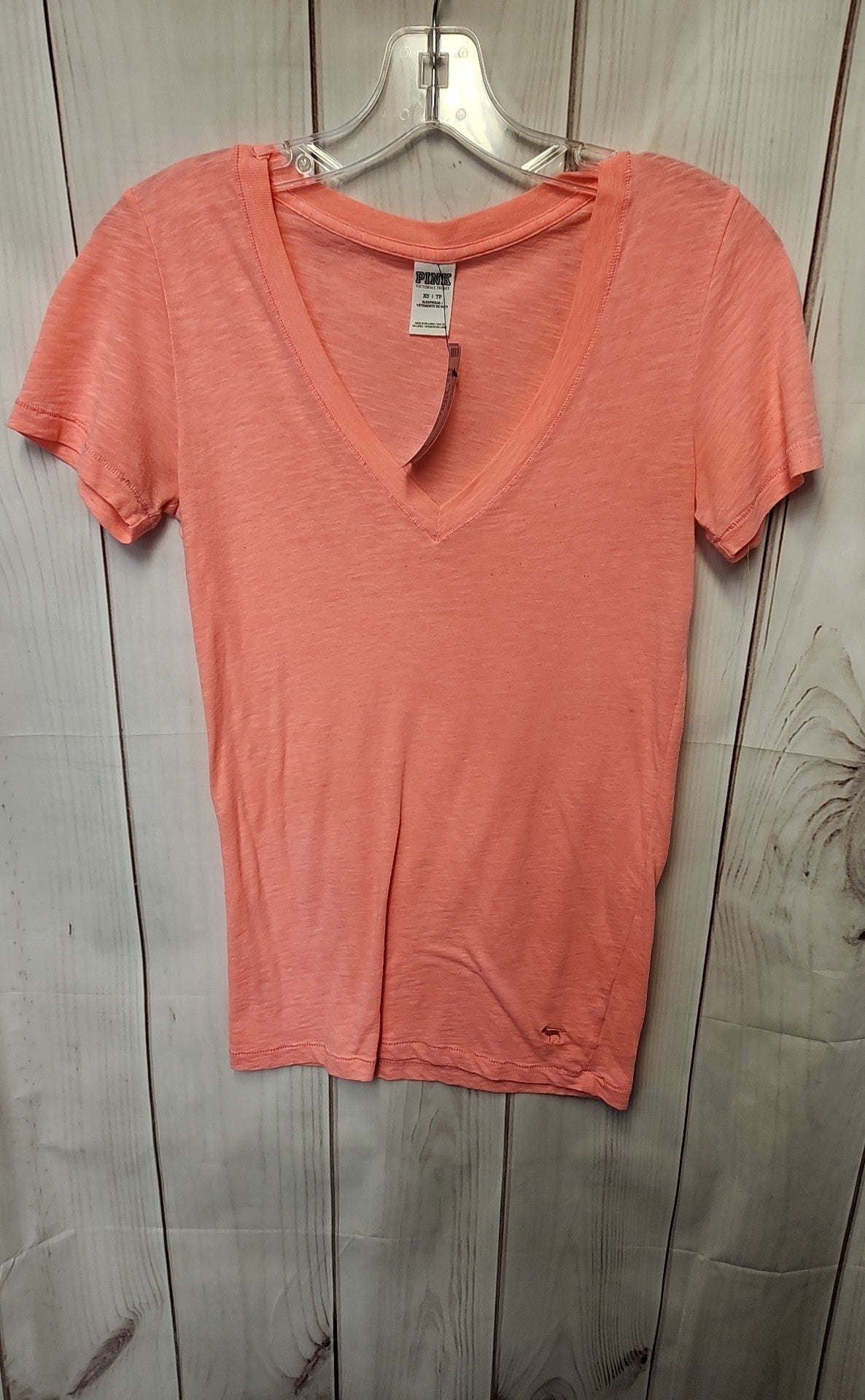 Pink Women's Size XS Pink Short Sleeve Top