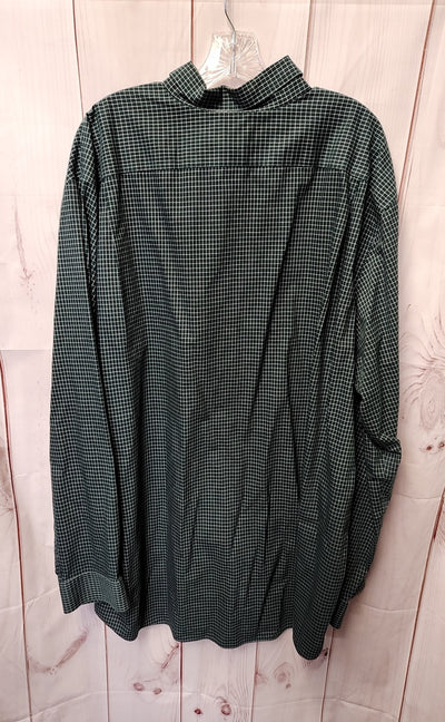 LL Bean Men's Size XXL Tall Green Shirt
