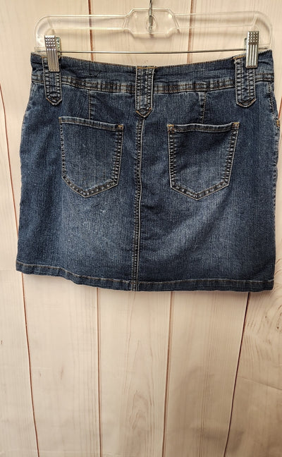 St Johns Bay Women's Size 4 Petite Blue Skorts