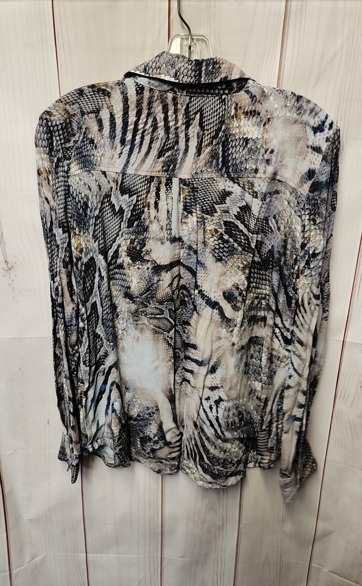 Elie Tahari Women's Size M Blue Long Sleeve Top
