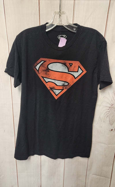 Superman Men's Size M Black Shirt