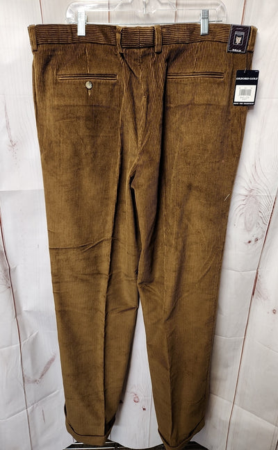 NWT Oxford Men's Size 42x34 Tan Corduroy Pants