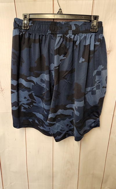 Under Armour Men's Size L Blue Camoflauge Shorts