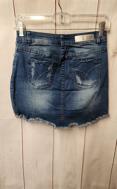 Calvin Klein Women's Size 10 Blue Skirt Boyfriend