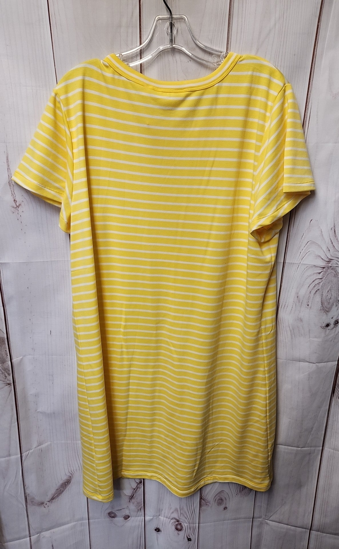 Candace Cameron Bure Women's Size L Yellow Dress